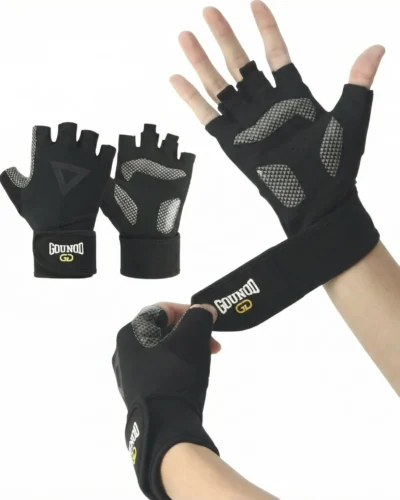 Half-Finger Weightlifting Gloves
