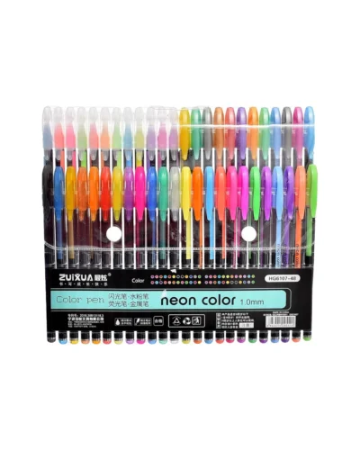Neon Color Pens, 48 Pieces