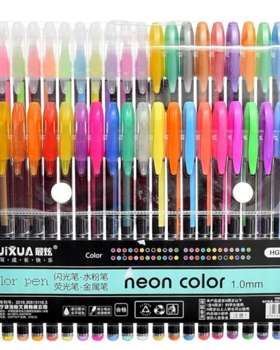 Neon Color Pens, 48 Pieces
