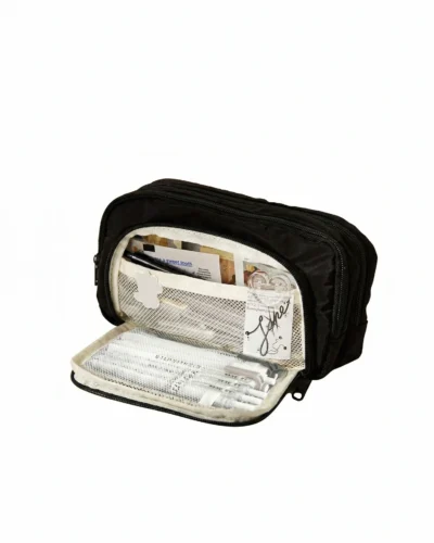 Large Capacity Thermal Insulation Lunch Bag with 2 Pockets