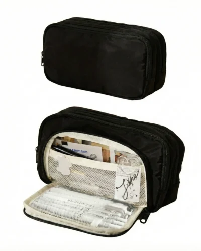 Large Capacity Thermal Insulation Lunch Bag with 2 Pockets